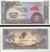 *10 Tala Samoa 1967 (2020) P18dCS UNC, oficiálny reprint - Kliknutím na obrázok zatvorte -